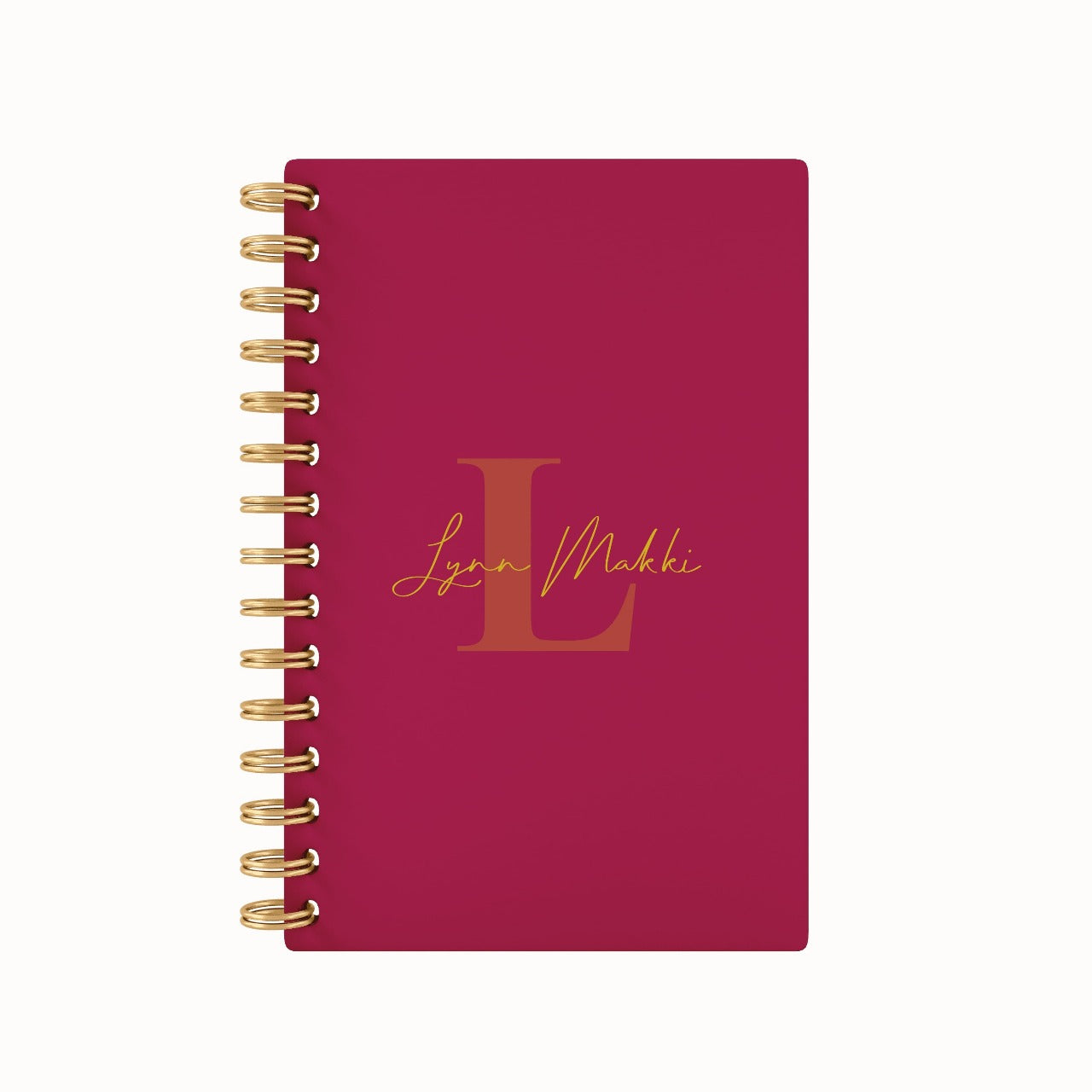 Initials Foil 2026 Weekly Agenda