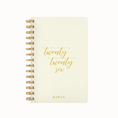 Twenty Twenty-Six Foil 2026 Weekly Agenda