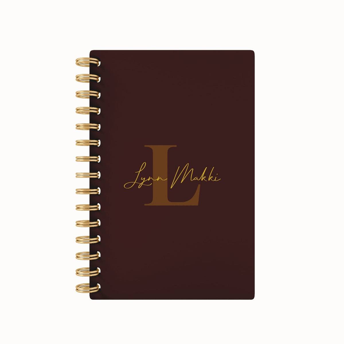 Initials Foil 2026 Weekly Agenda