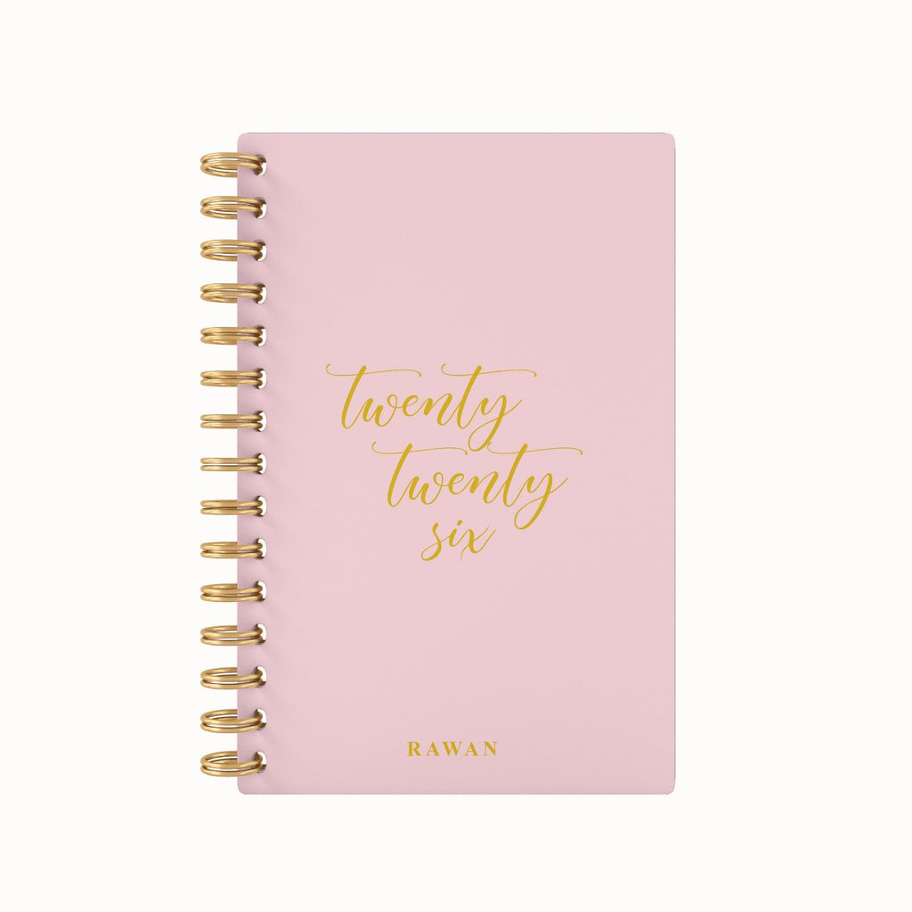 Twenty Twenty-Six Foil 2026 Weekly Agenda