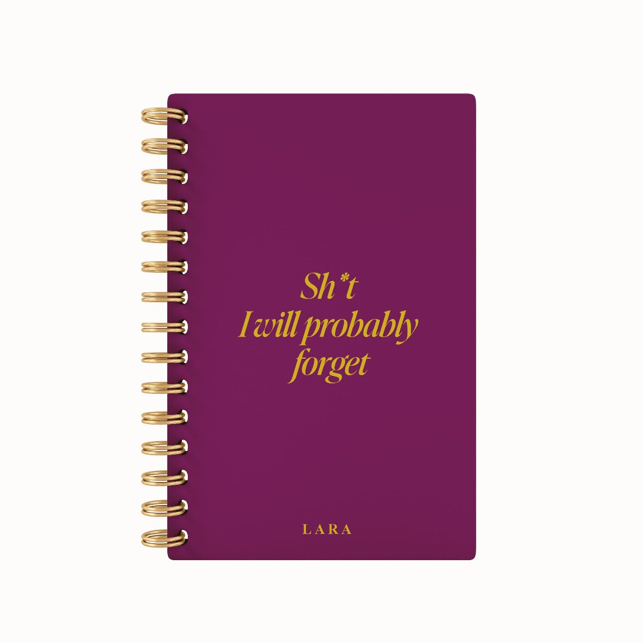 Sh*t I'll Forget Foil 2026 Weekly Agenda