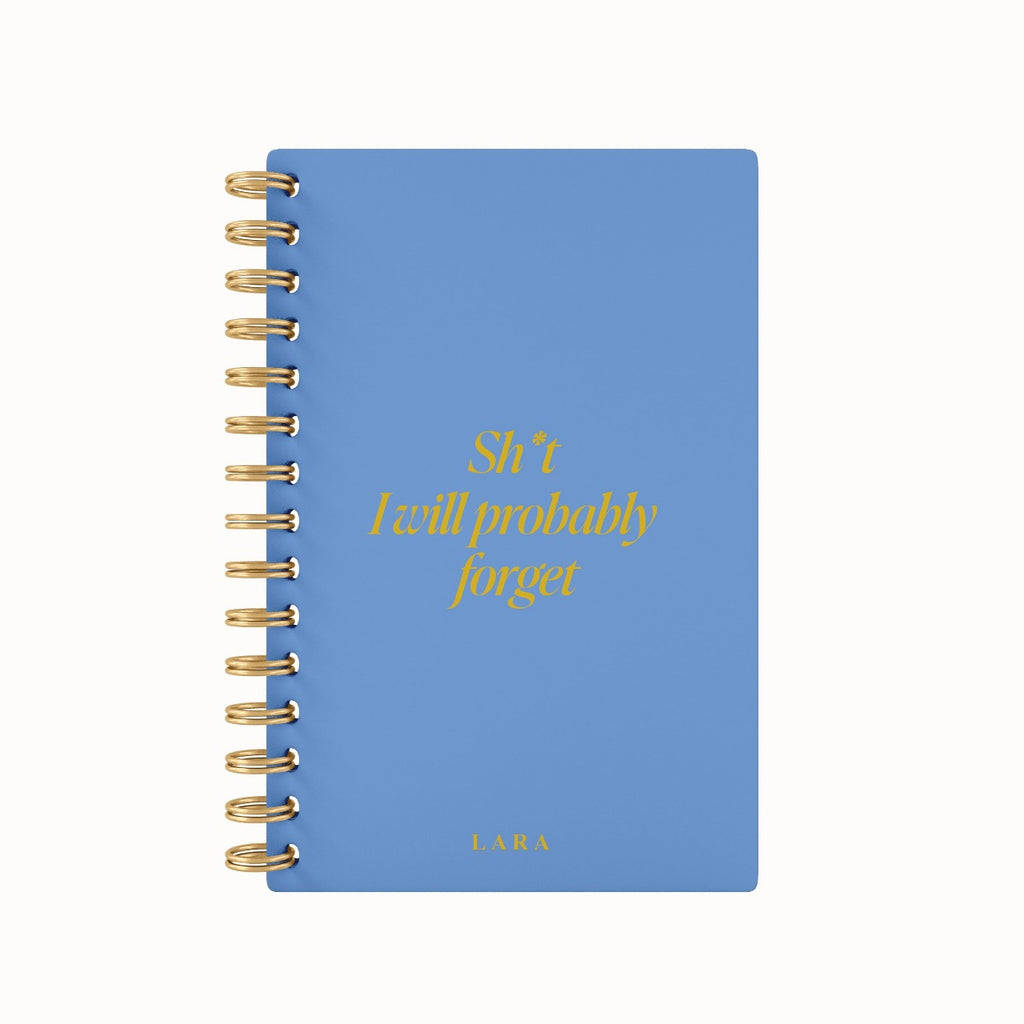 Sh*t I'll Forget Foil 2026 Weekly Agenda