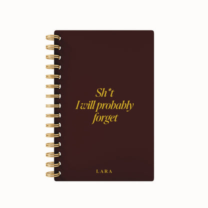 Sh*t I'll Forget Foil 2026 Weekly Agenda