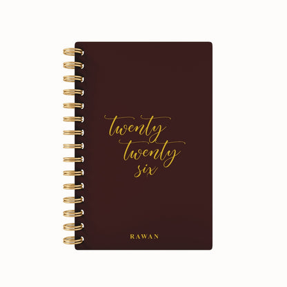 Twenty Twenty-Six Foil 2026 Weekly Agenda