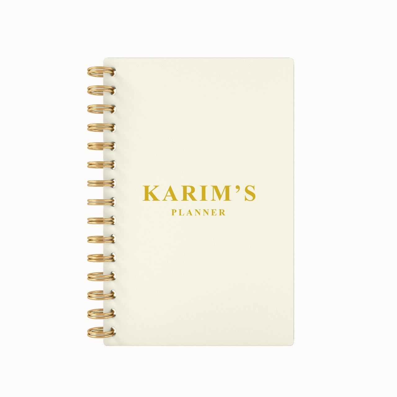 Any Name Foil 2026 Weekly Planner