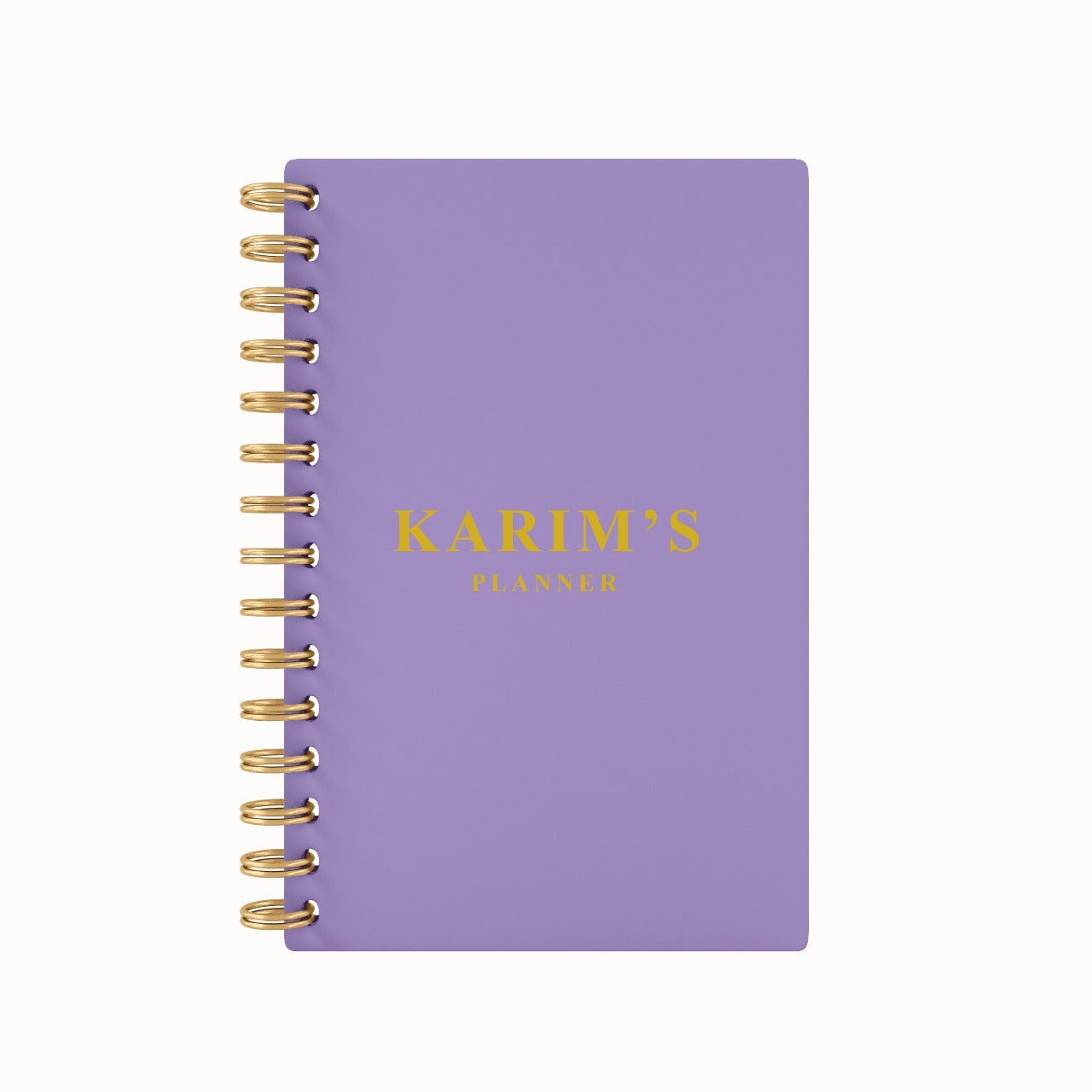 Any Name Foil 2026 Weekly Planner