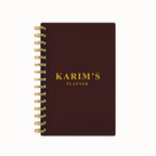 Any Name Foil 2026 Weekly Planner