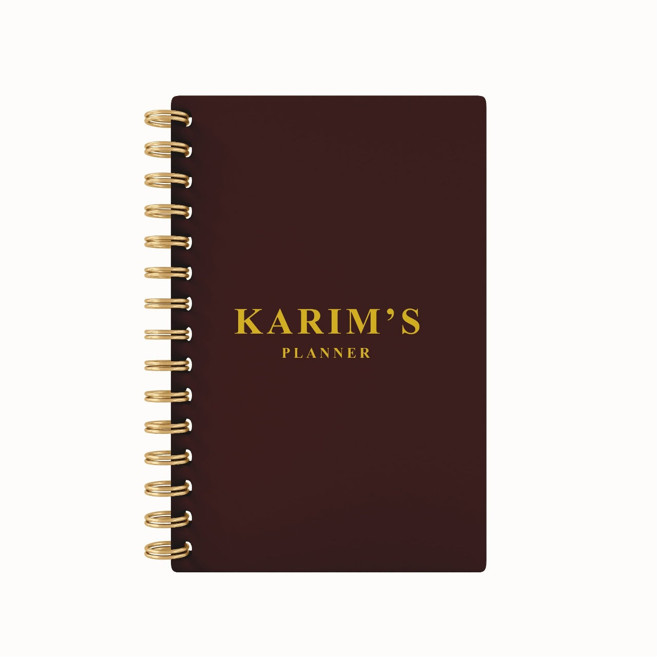 Any Name Foil 2026 Weekly Planner