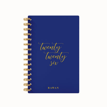 Twenty Twenty-Six Foil 2026 Weekly Agenda