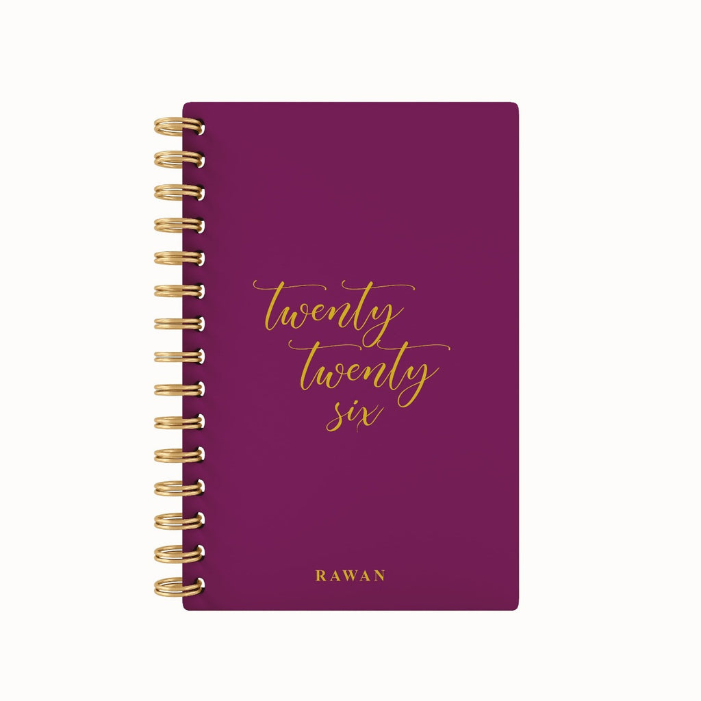 Twenty Twenty-Six Foil 2026 Weekly Planner