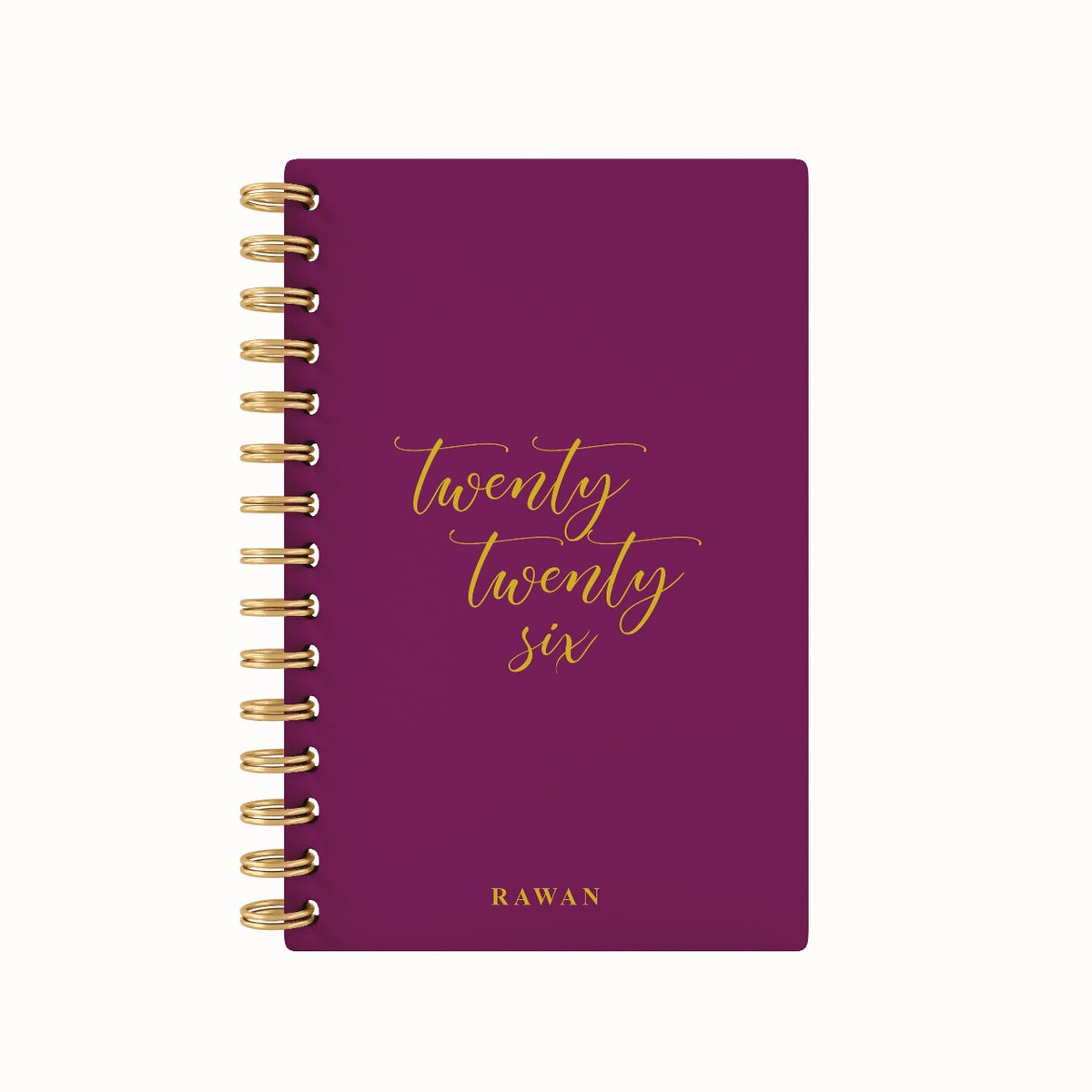 Twenty Twenty-Six Foil 2026 Weekly Agenda