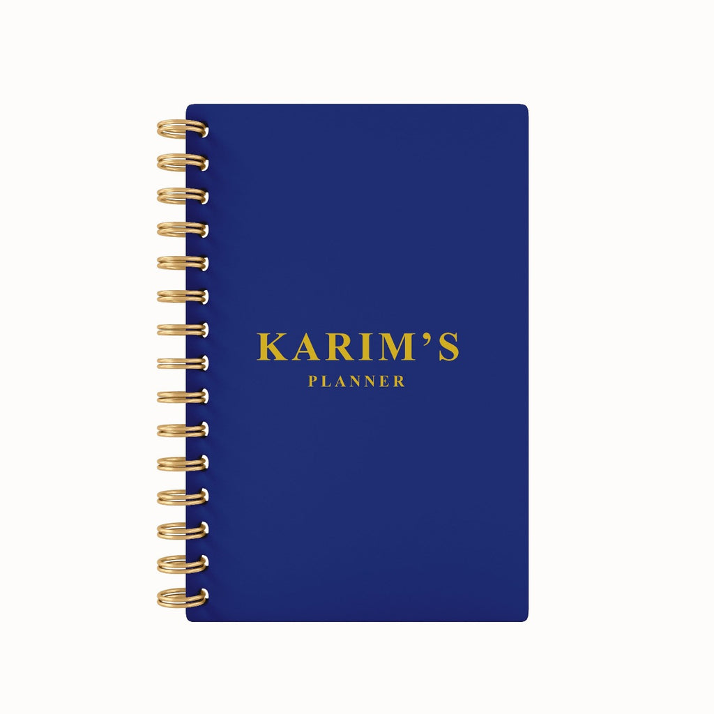 Any Name Foil 2026 Weekly Planner