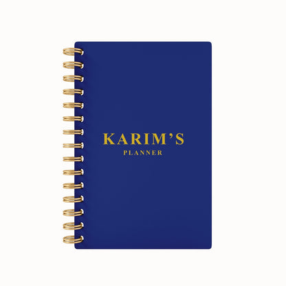 Any Name Foil 2026 Weekly Planner