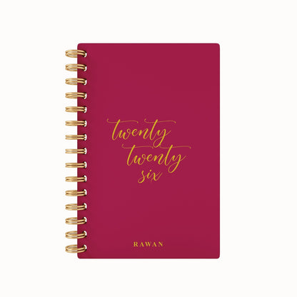 Twenty Twenty-Six Foil 2026 Weekly Agenda