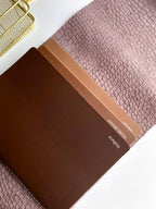 Café - Real Leather Refillable Journal
