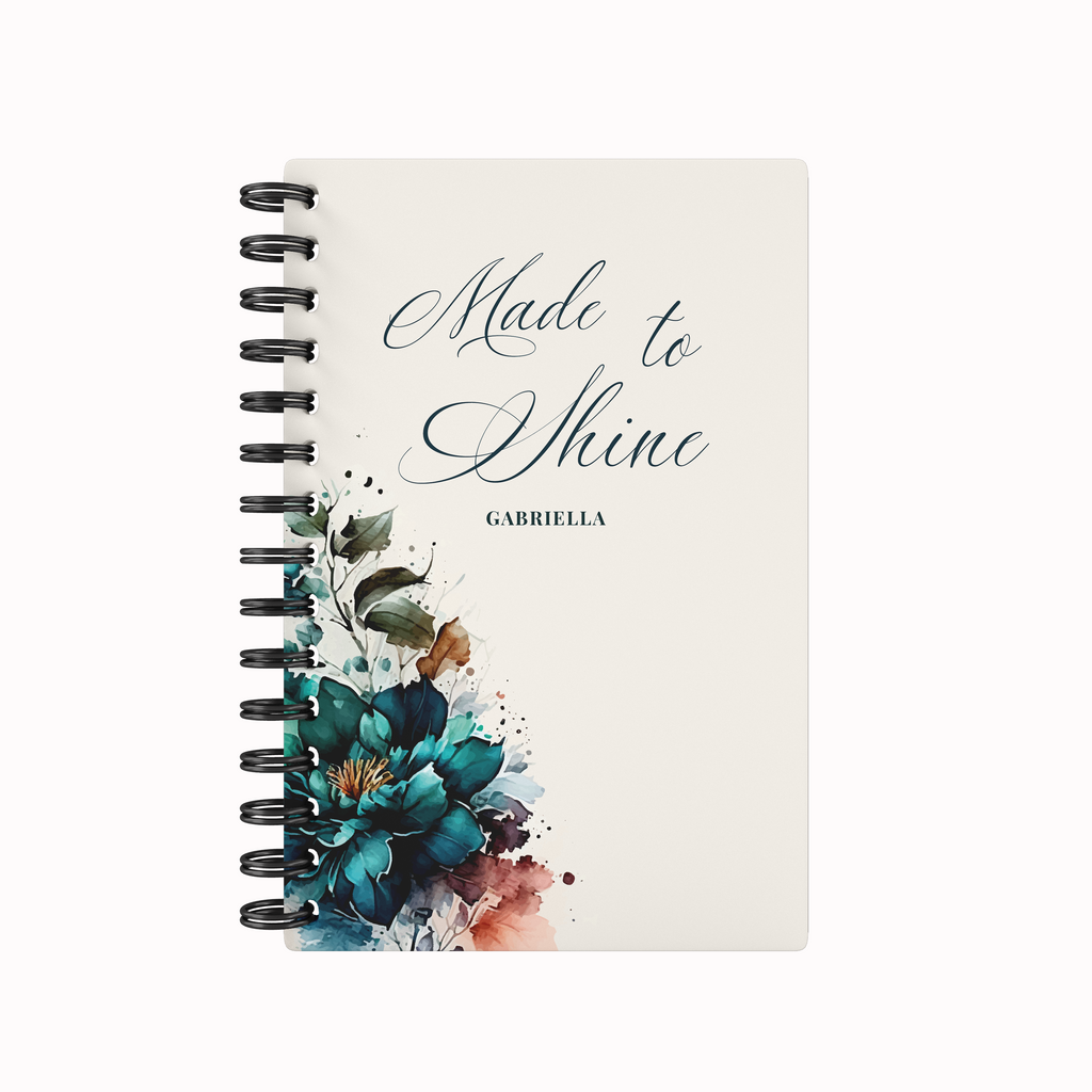Aqua Flower - Teacher Planner