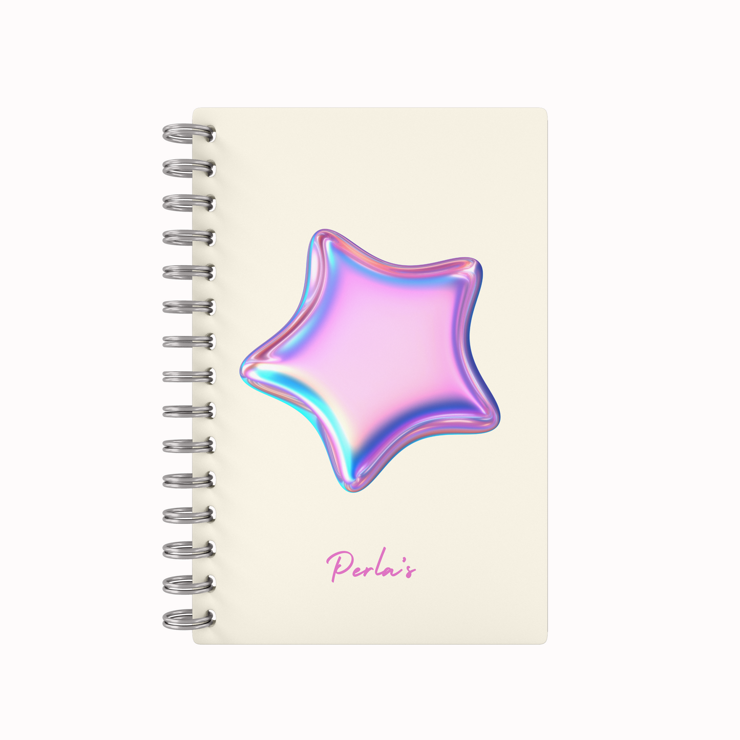 Balloon Star Lined Notebook