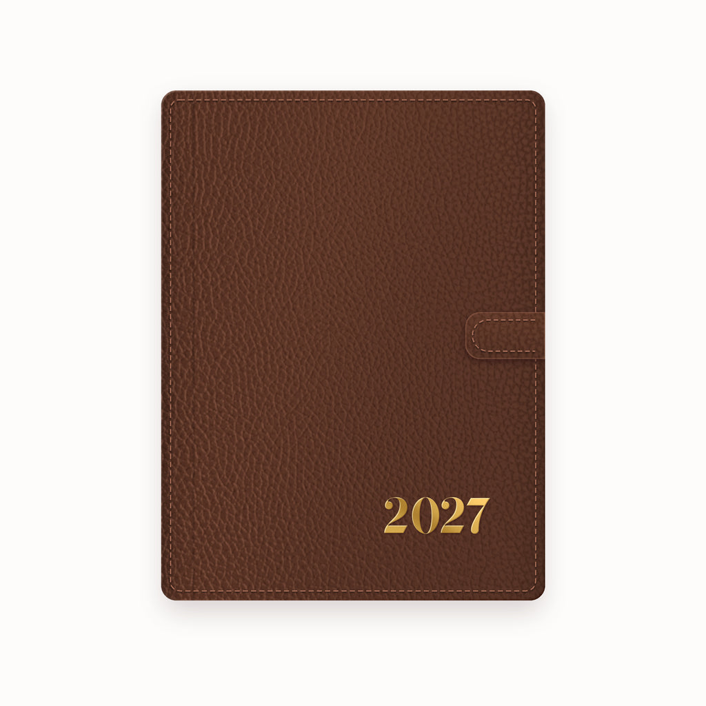 2027 A5 Leather Binder