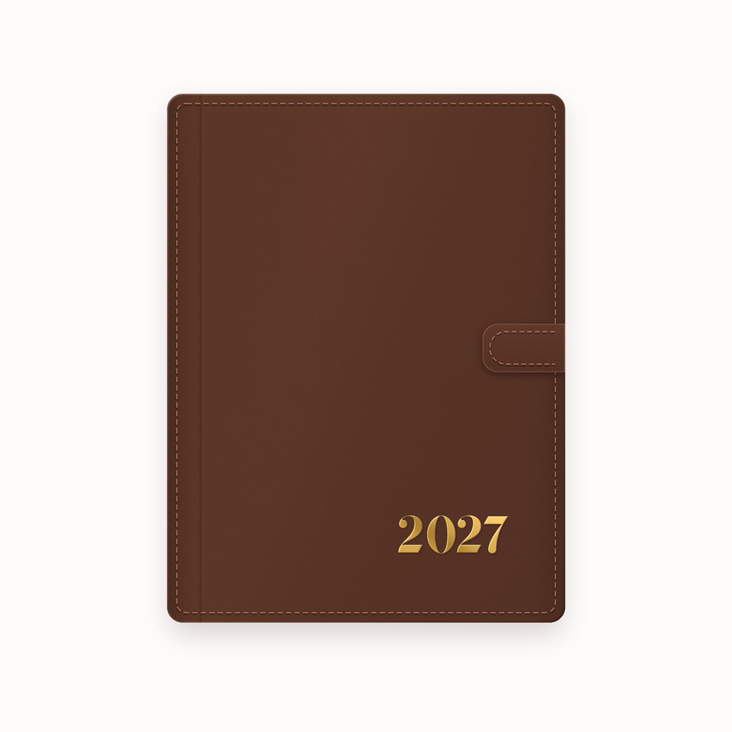 2027 A5 Leather Binder