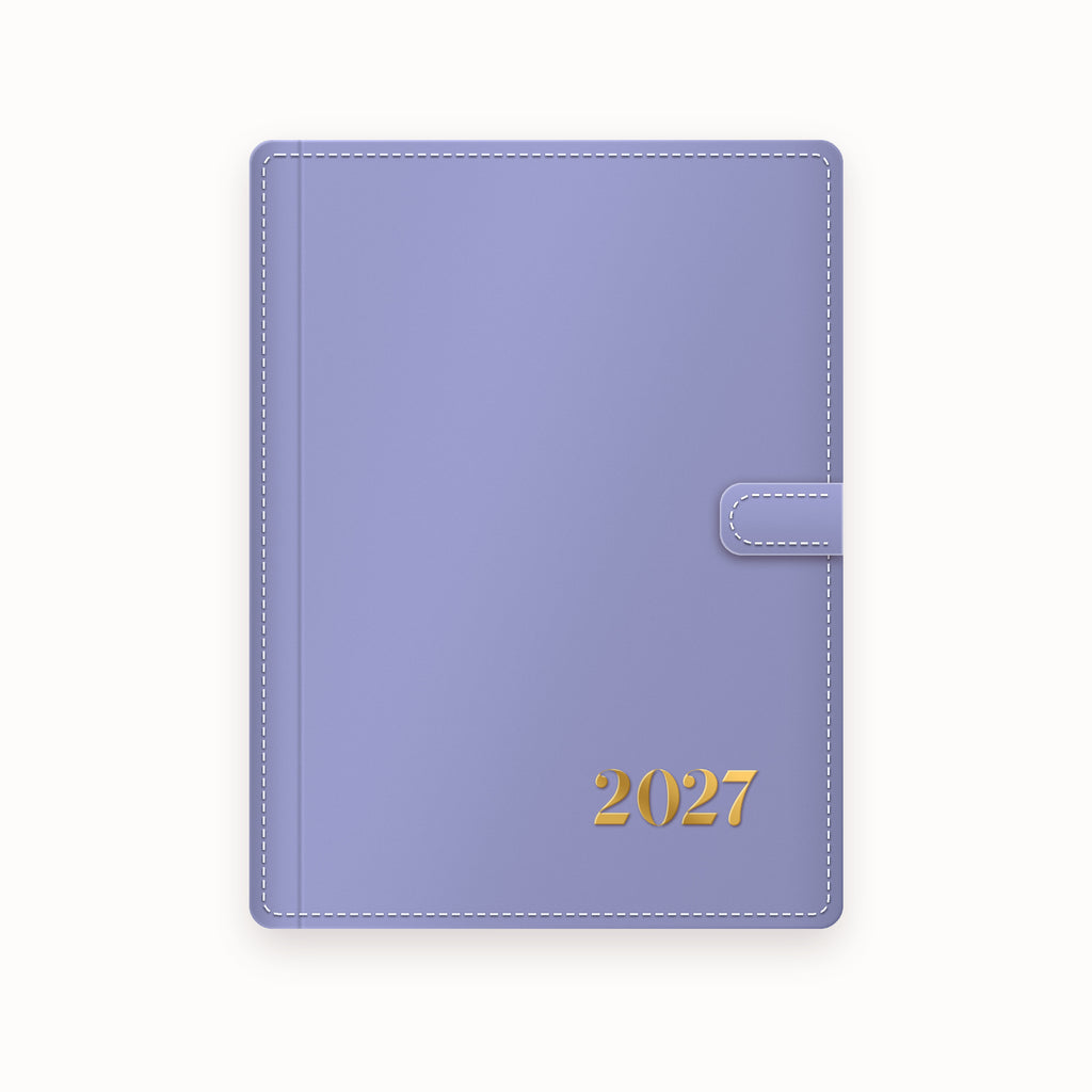 2027 A5 Leather Binder