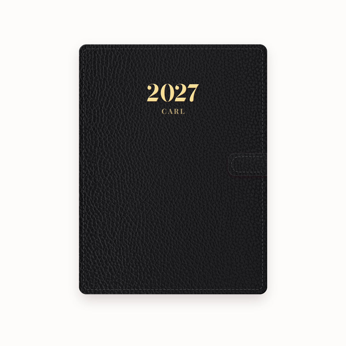 2027 Name A5 Leather Binder