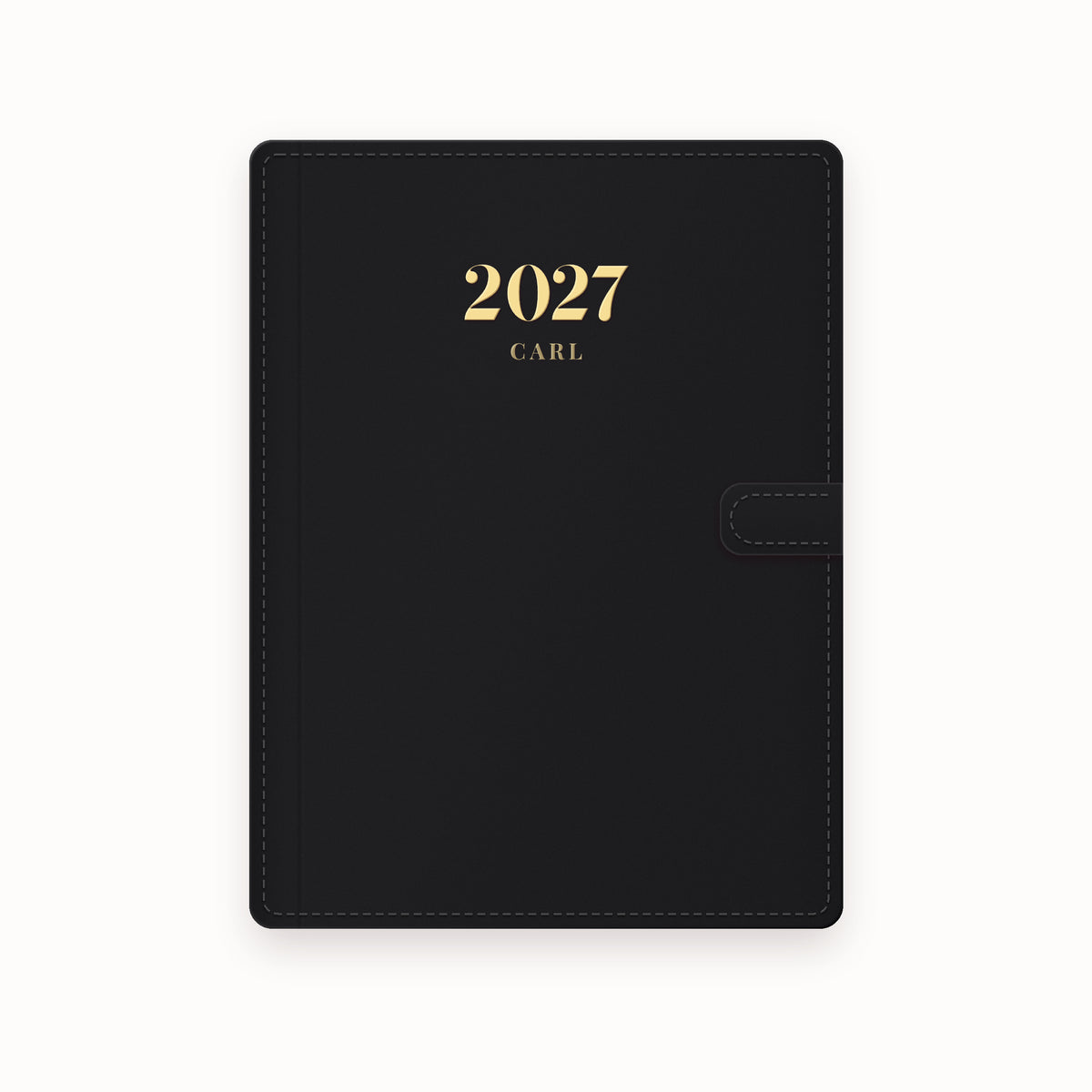 2027 Name A5 Leather Binder
