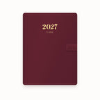 2027 Name A5 Leather Binder