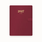 2027 Name A5 Leather Binder