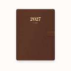 2027 Name A5 Leather Binder
