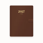 2027 Name A5 Leather Binder