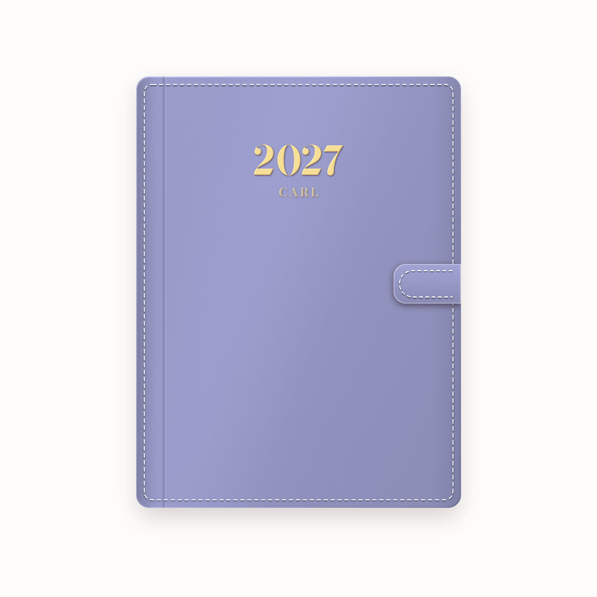 2027 Name A5 Leather Binder