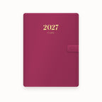 2027 Name A5 Leather Binder