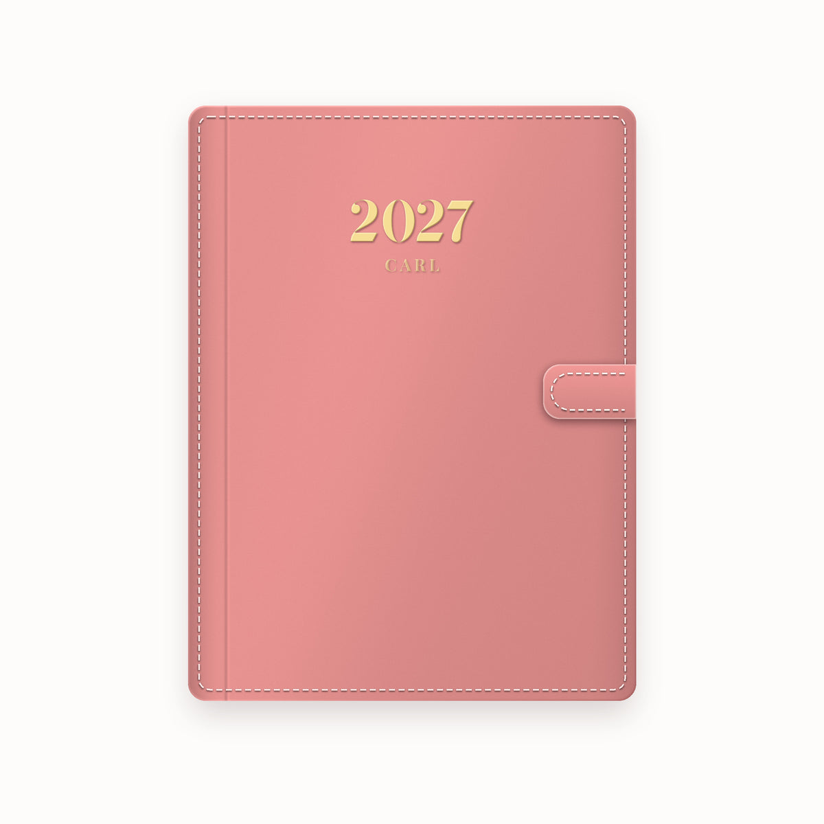 2027 Name A5 Leather Binder