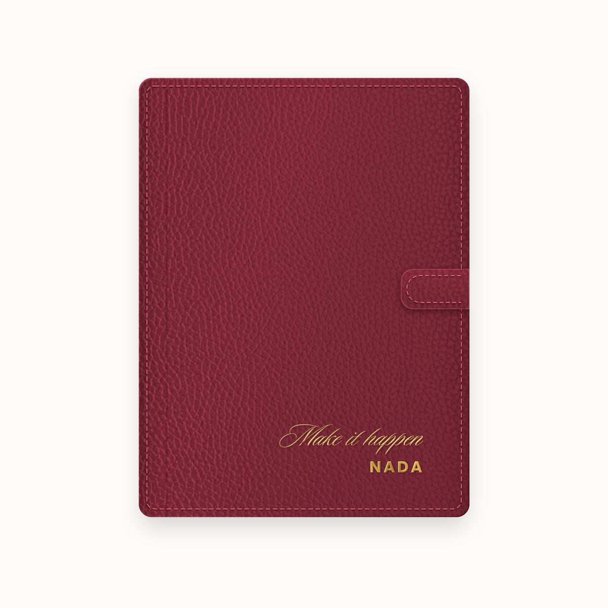 Any Quote You Want A5 Leather Binder