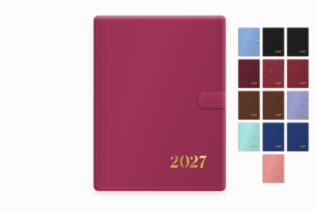 2027 A5 Leather Binder