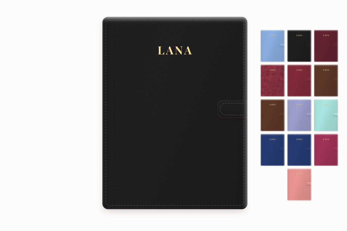 Name 2 A5 Leather Binder