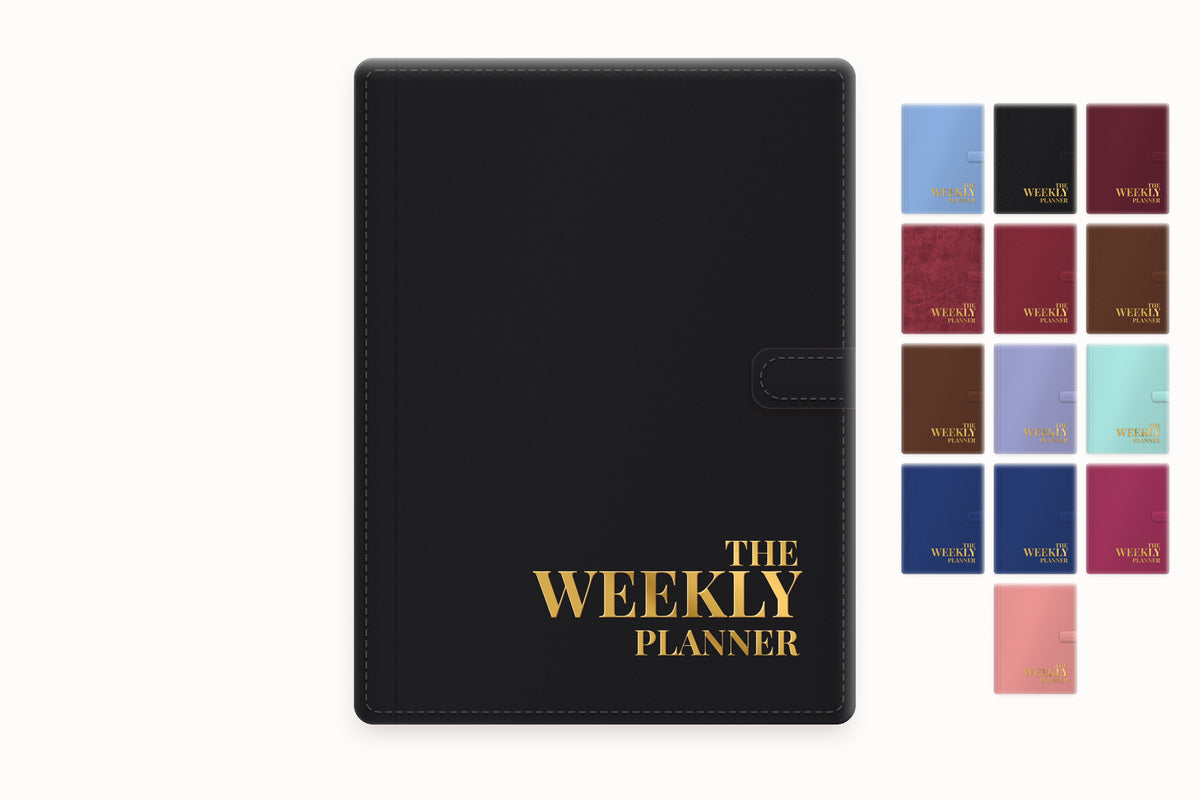 Weekly A5 Leather Binder