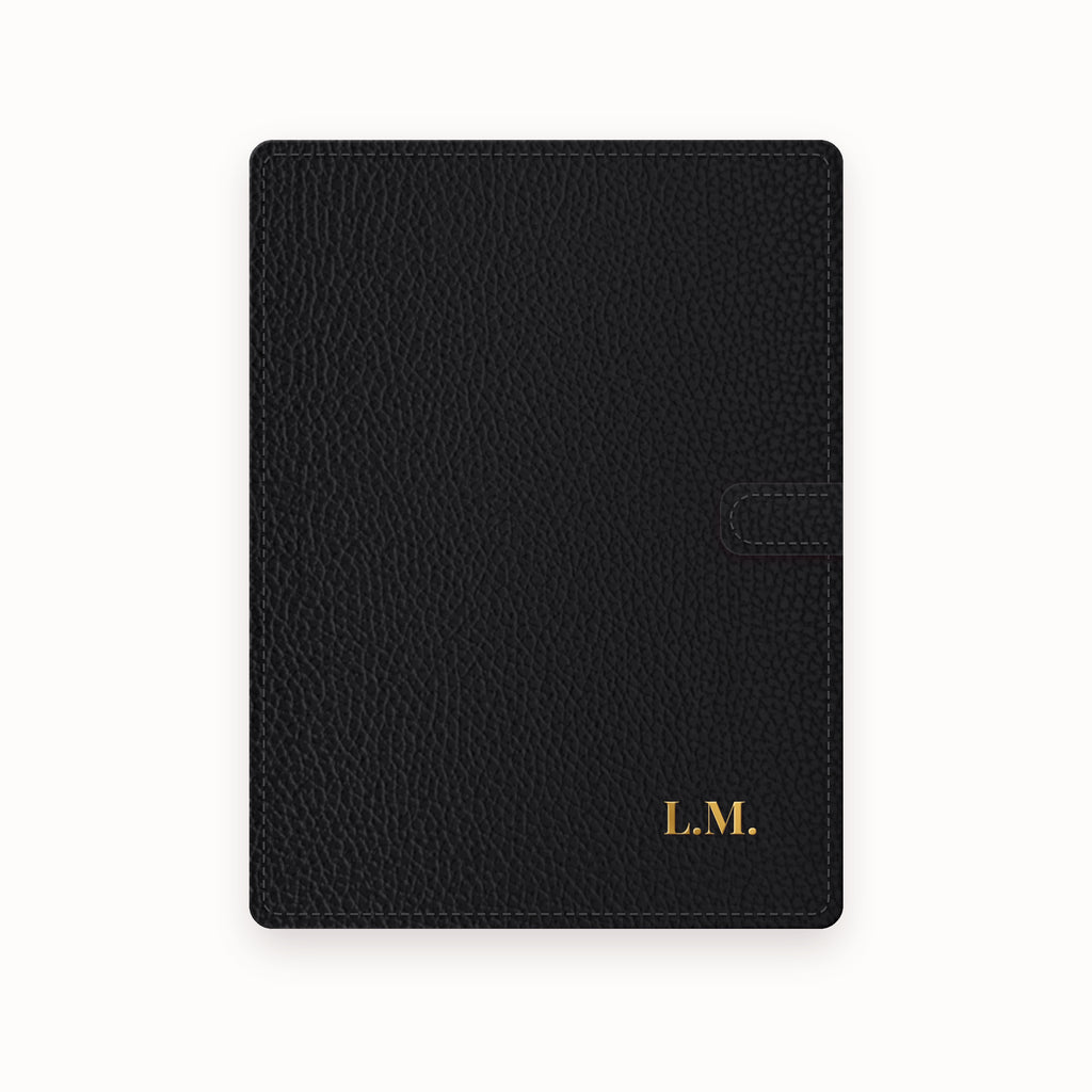 Initials A5 Leather Binder