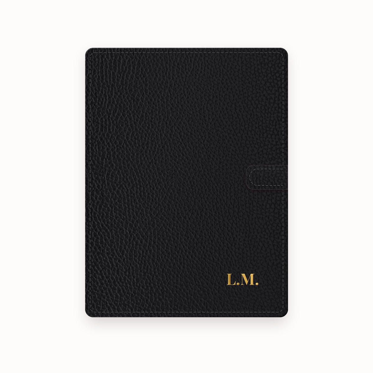 Initials A5 Leather Binder