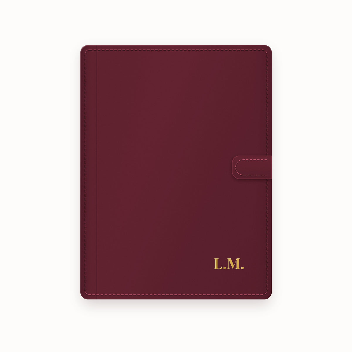 Initials A5 Leather Binder