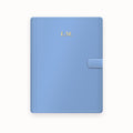 Initials Centered A5 Leather Binder