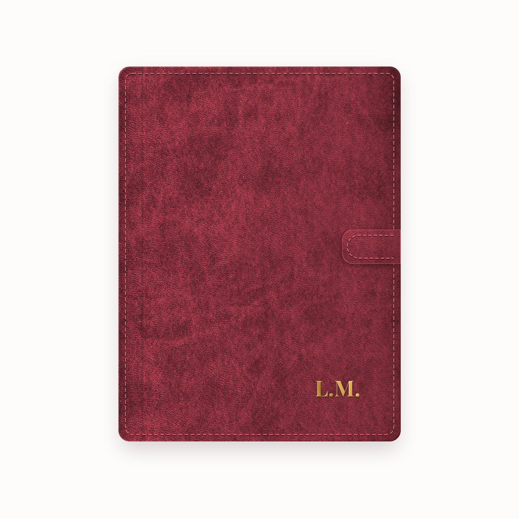 Initials A5 Leather Binder