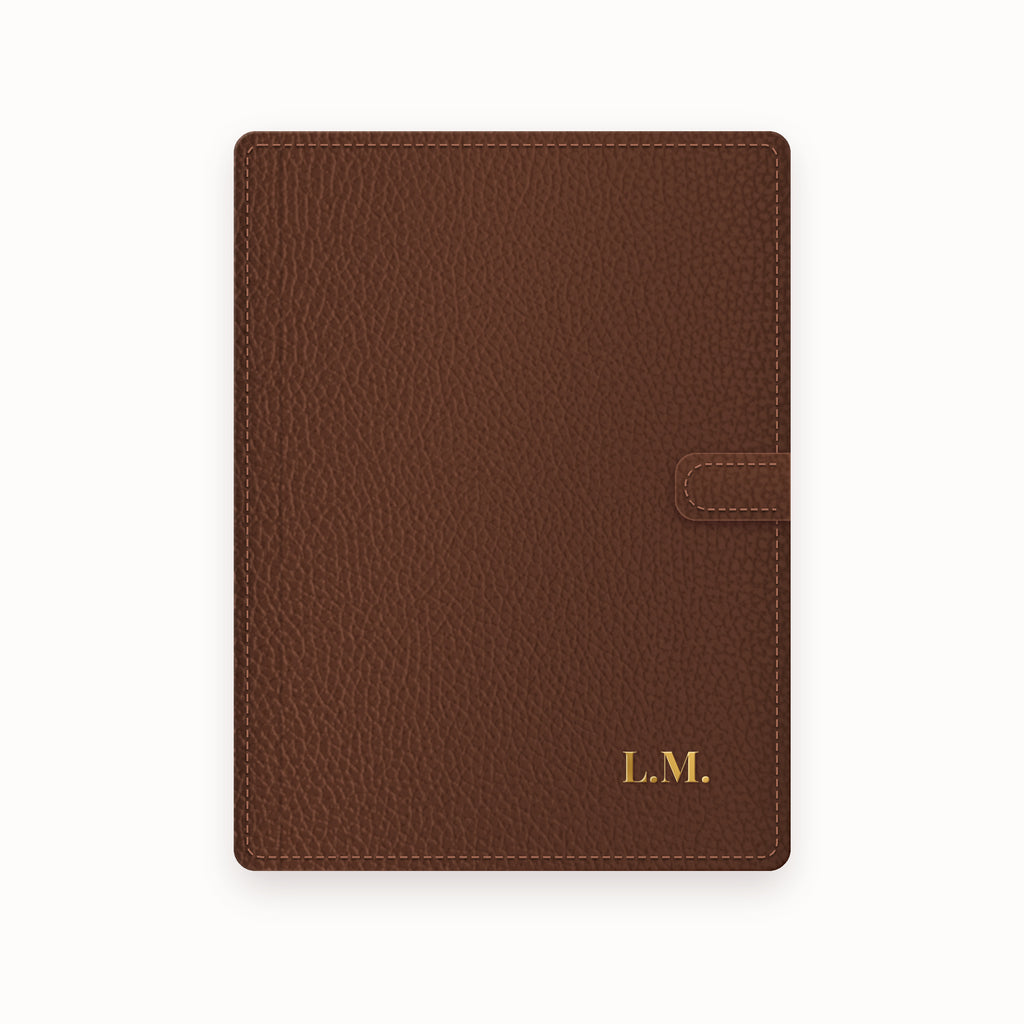Initials A5 Leather Binder