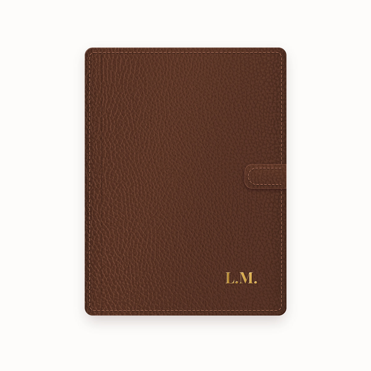 Initials A5 Leather Binder