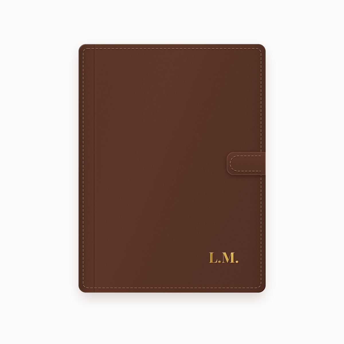 Initials A5 Leather Binder