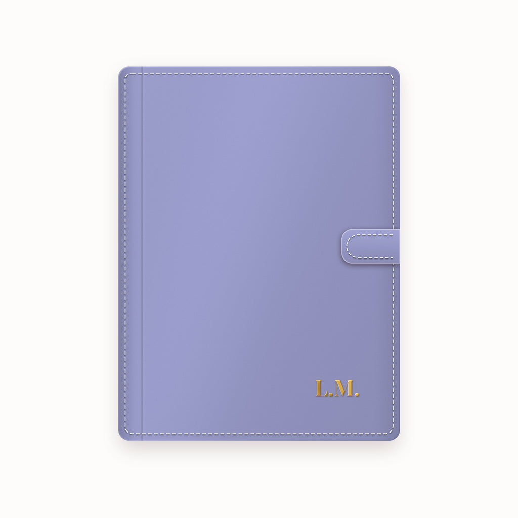 Initials A5 Leather Binder