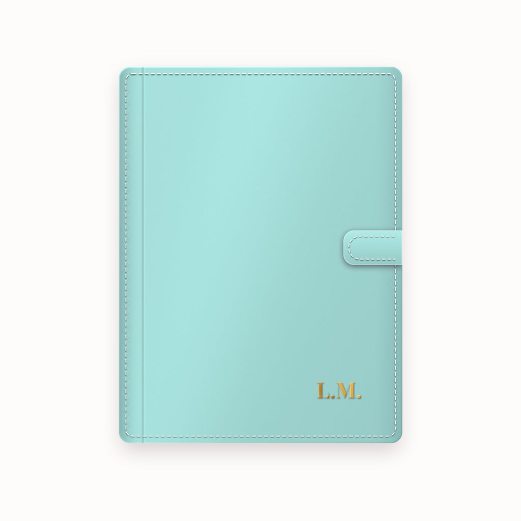 Initials A5 Leather Binder