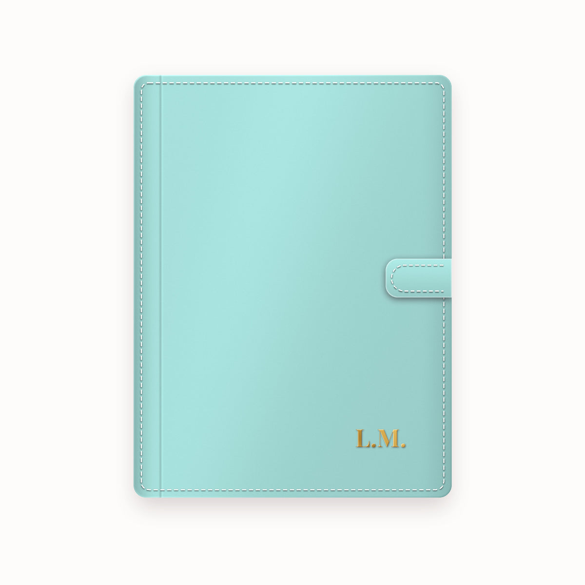 Initials A5 Leather Binder