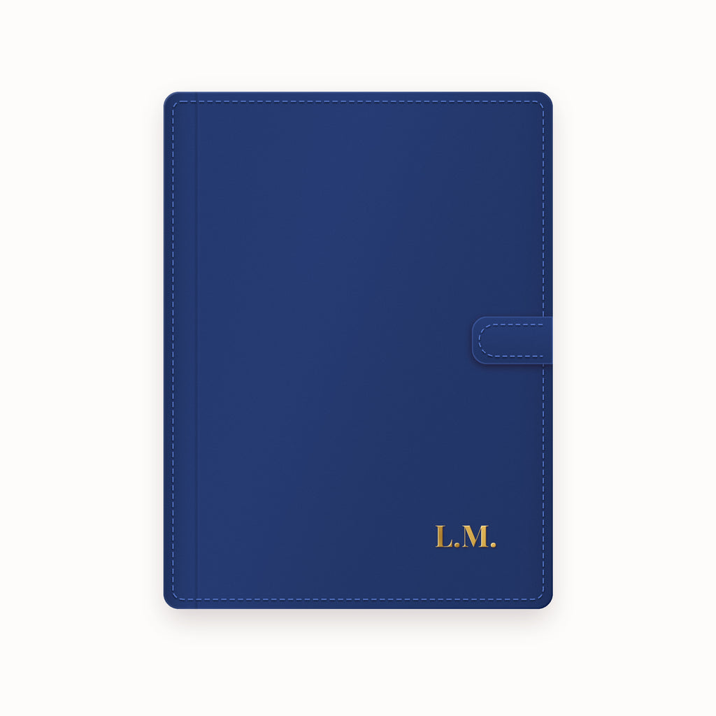 Initials A5 Leather Binder