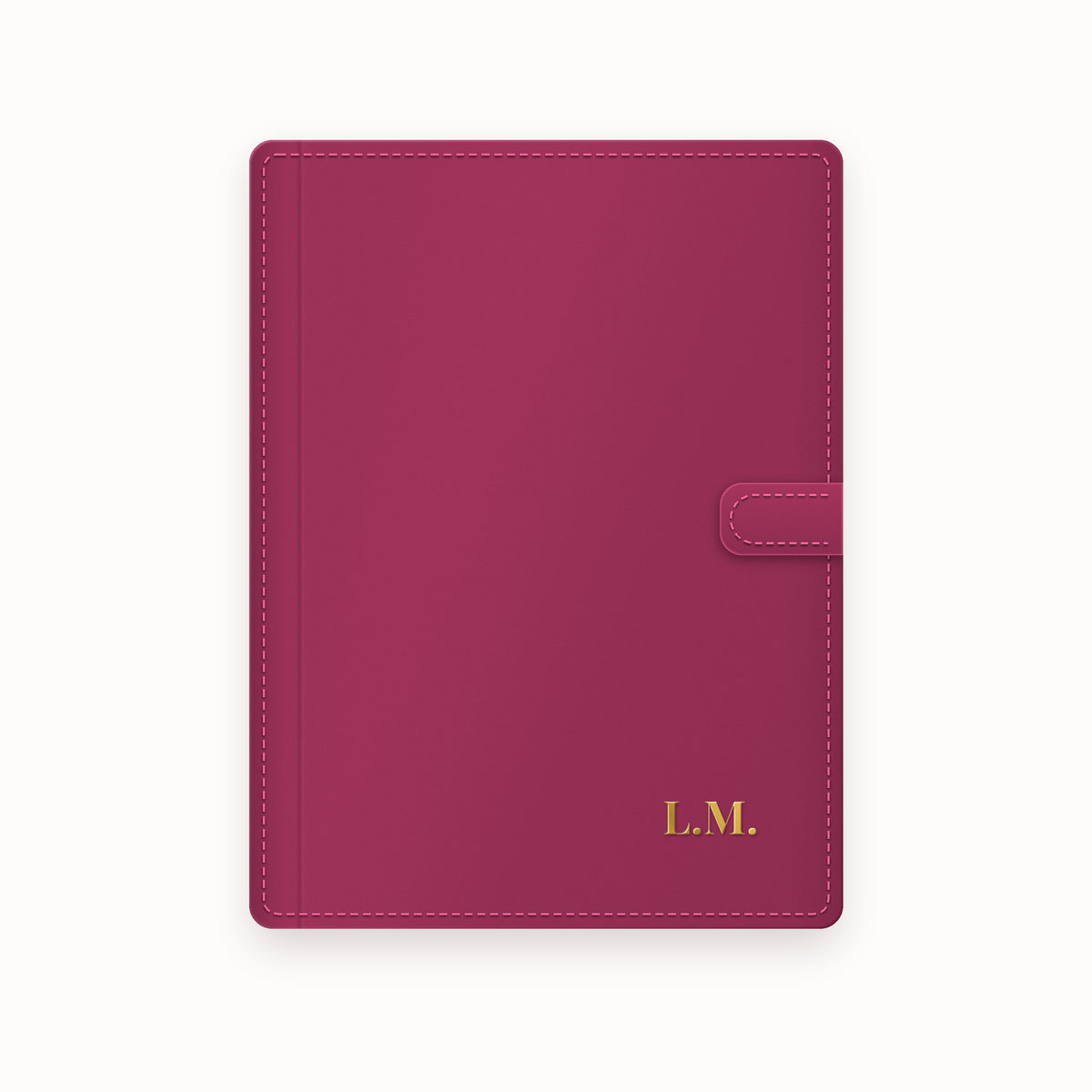 Initials A5 Leather Binder